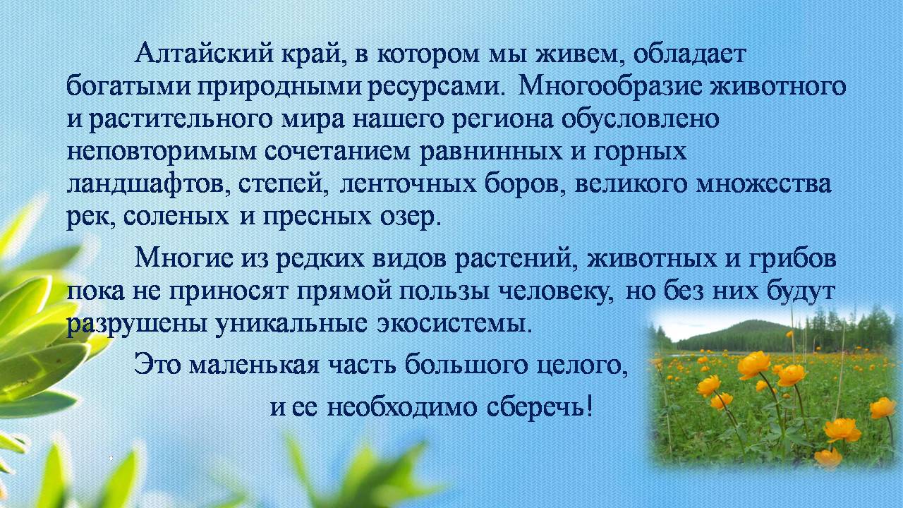 Животные Алтайского края» | | Муниципальное бюджетное учреждение культуры «Дом  культуры «Кристалл»